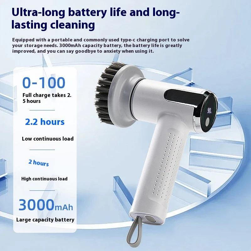 Multifunctional Smart Electric Cleaning Brush for Kitchen and Pots Alteris