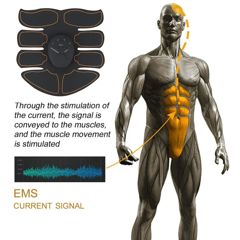 EMS Abdominal Muscle Toner and Fitness Training Belt Alteris