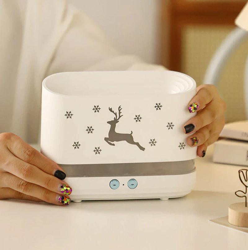 Elk Flame Humidifier Diffuser and Atmosphere Lamp for Christmas Decorations Alteris