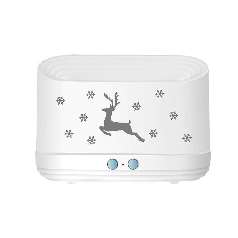 Elk Flame Humidifier Diffuser and Atmosphere Lamp for Christmas Decorations Alteris