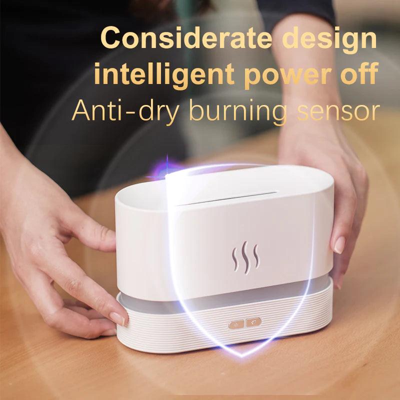 Fire Flame Aroma Diffuser and Ultrasonic Humidifier for Essential Oils Alteris