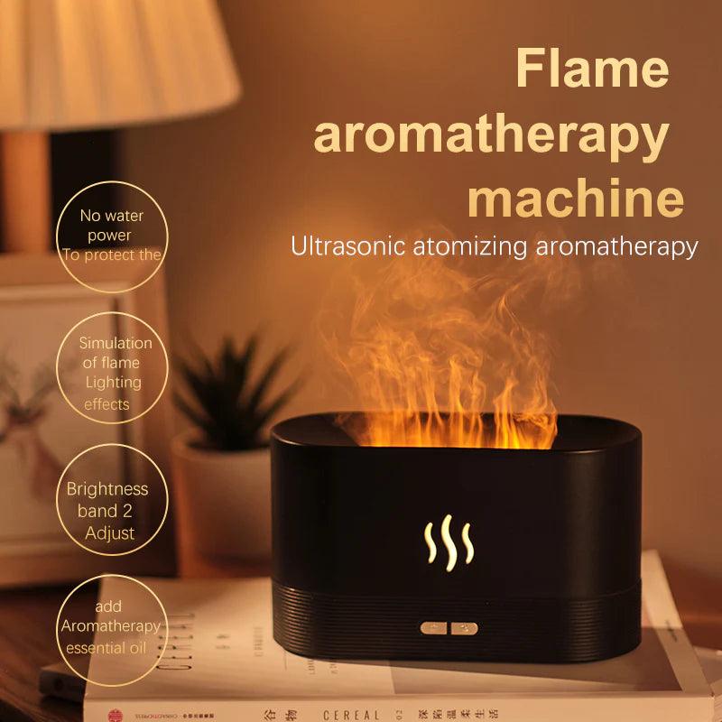 Fire Flame Aroma Diffuser and Ultrasonic Humidifier for Essential Oils Alteris