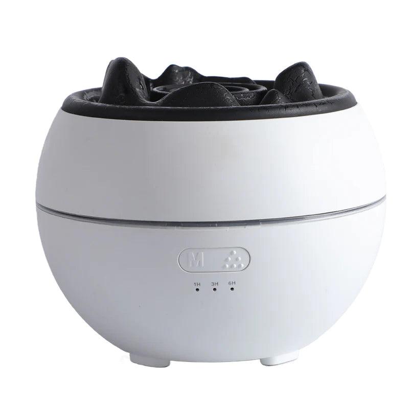 Flame Aroma Diffuser and Aromatherapy Humidifier for Home or Desk Alteris