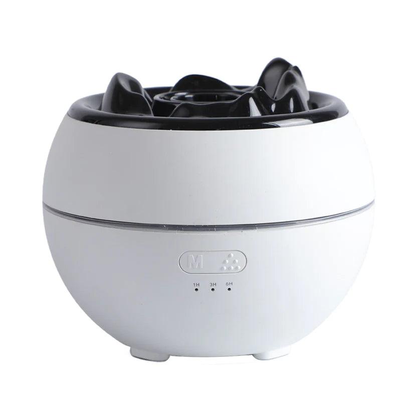 Flame Aroma Diffuser and Aromatherapy Humidifier for Home or Desk Alteris