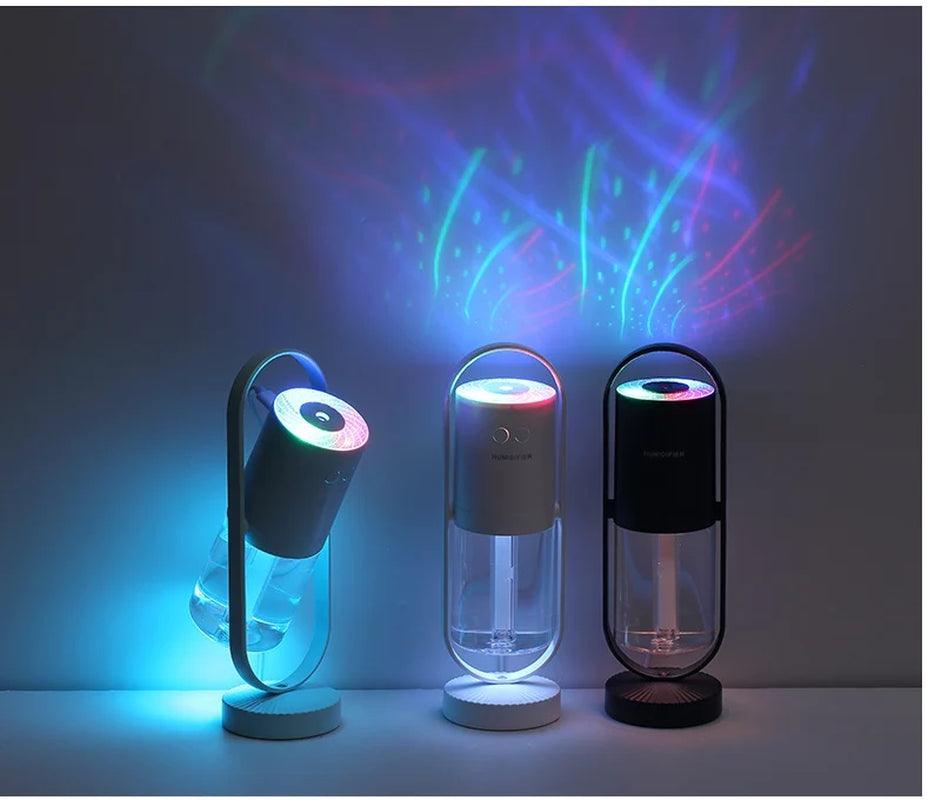 Magic Shadow USB Air Humidifier with Projection Night Lights and Mist Maker Alteris