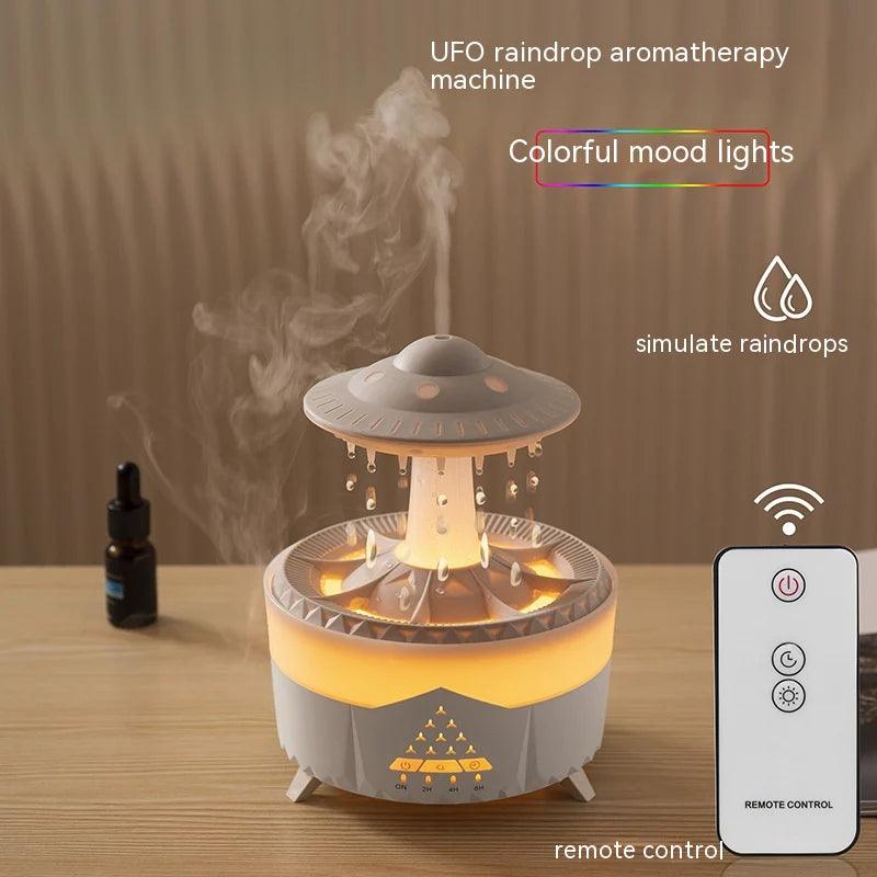 UFO Raindrop USB Humidifier and Aroma Diffuser with Essential Oils Alteris