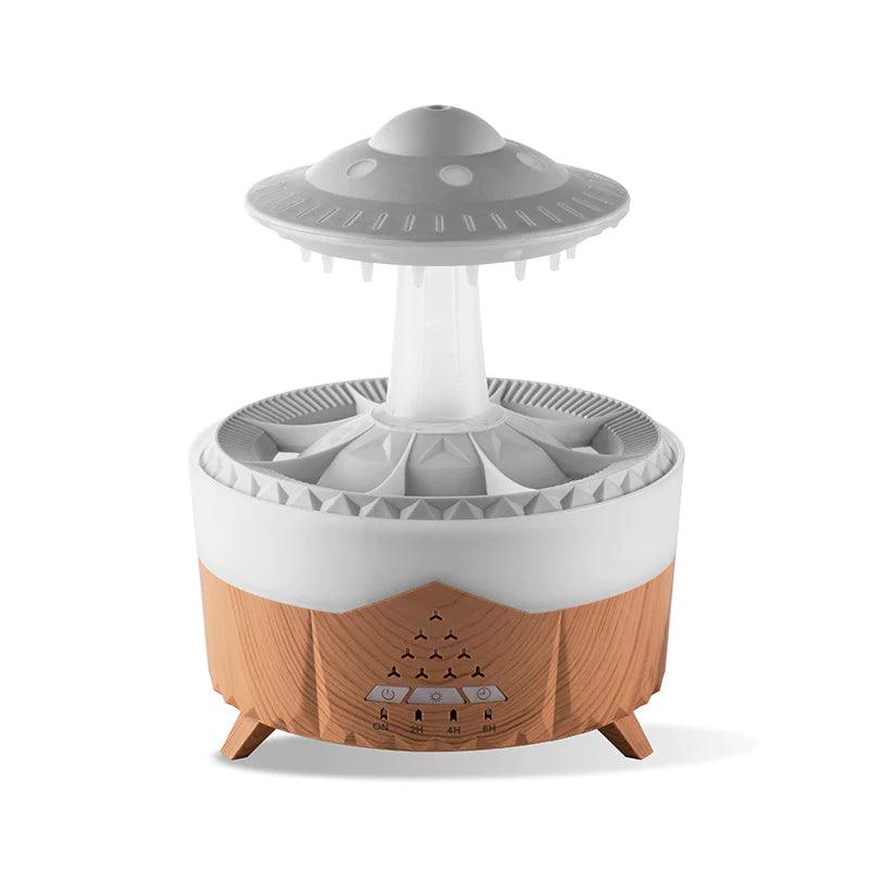 UFO Raindrop USB Humidifier and Aroma Diffuser with Essential Oils Alteris