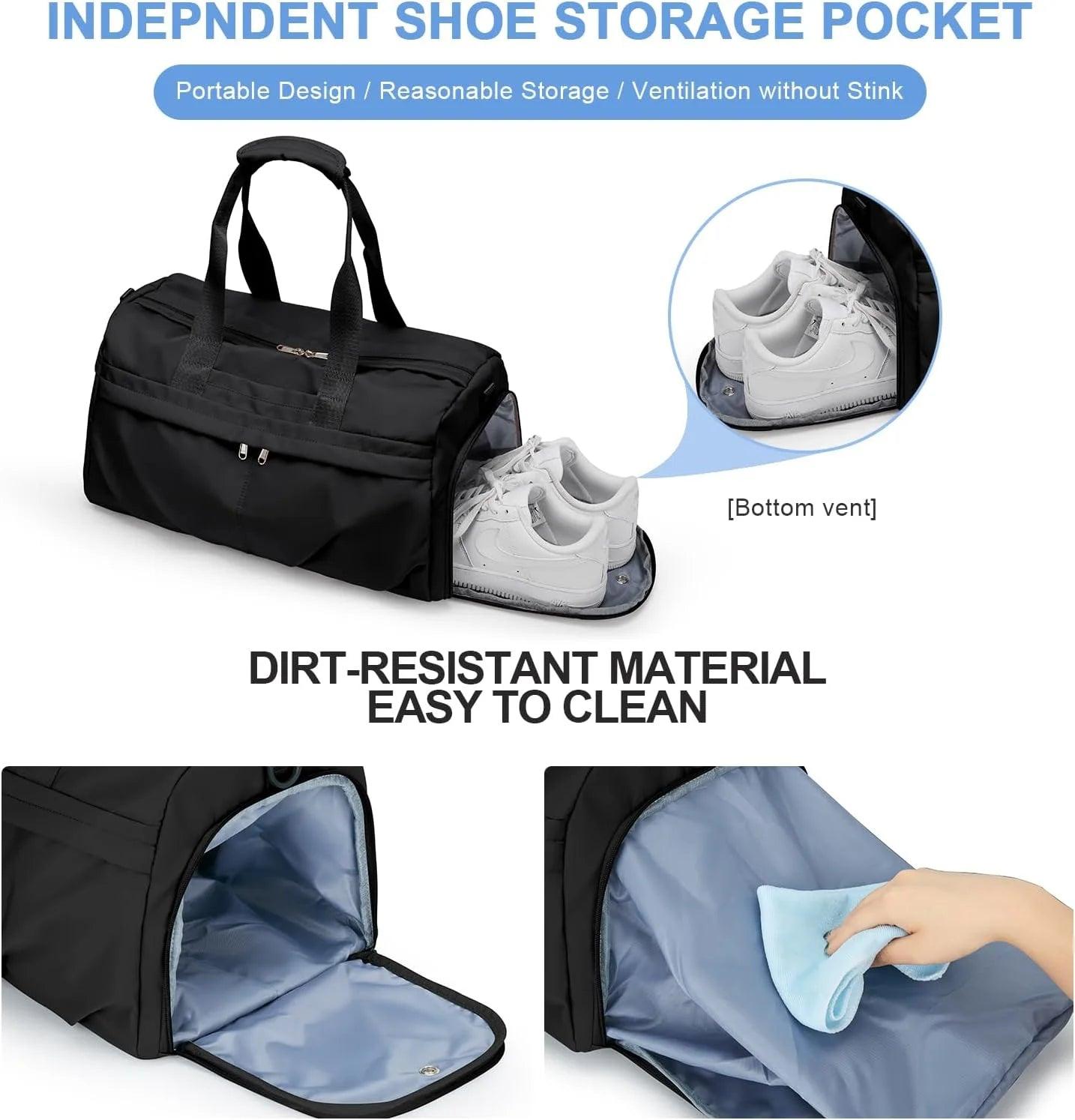 Unisex 18.11" Waterproof Sports Duffel Bag Alteris