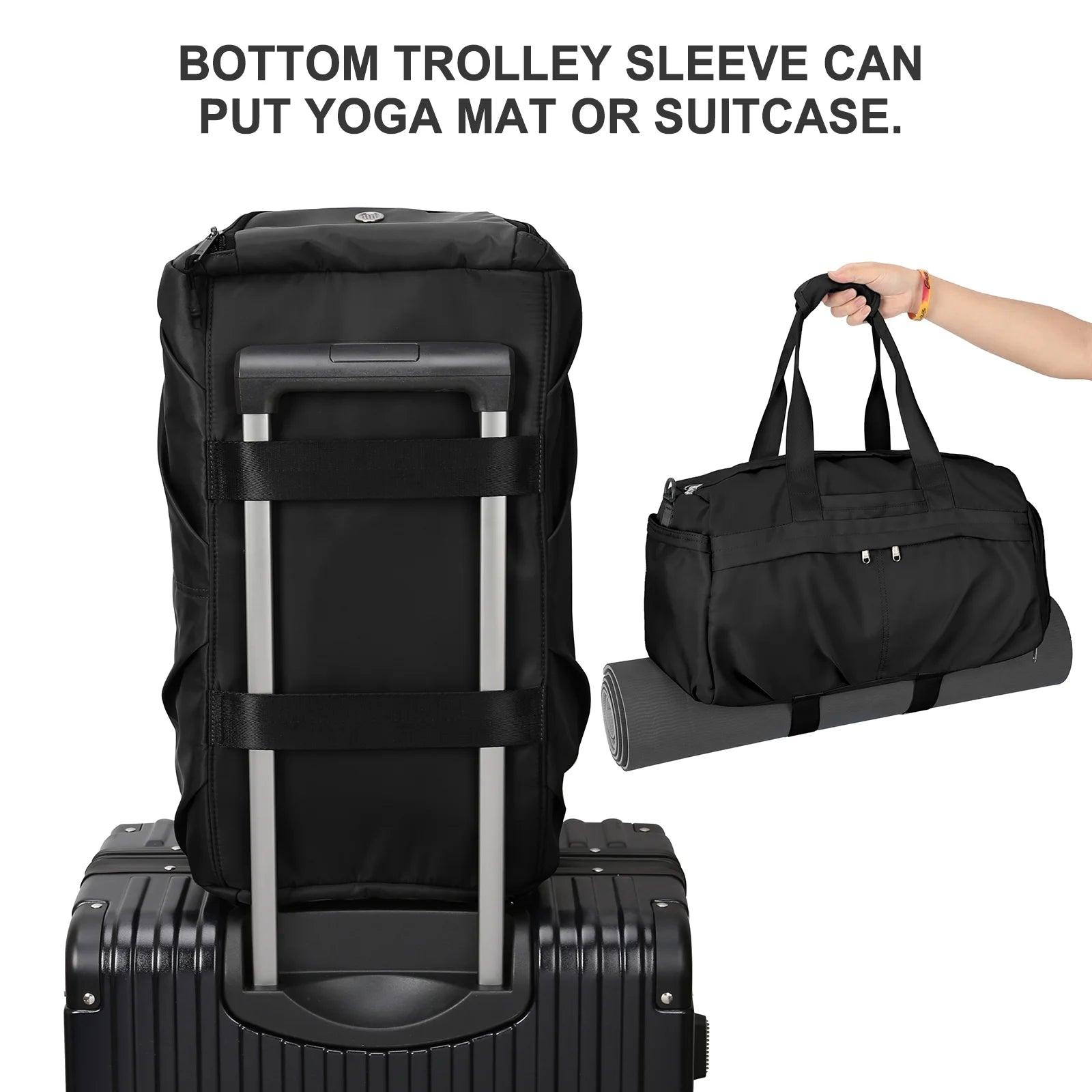 Unisex 18.11" Waterproof Sports Duffel Bag Alteris