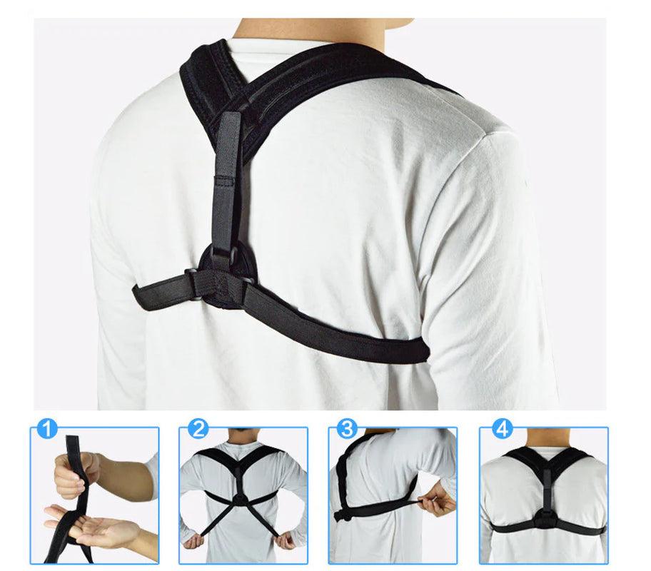 Medical Clavicle Posture Corrector and Lower Back Support Belt for Children Alteris