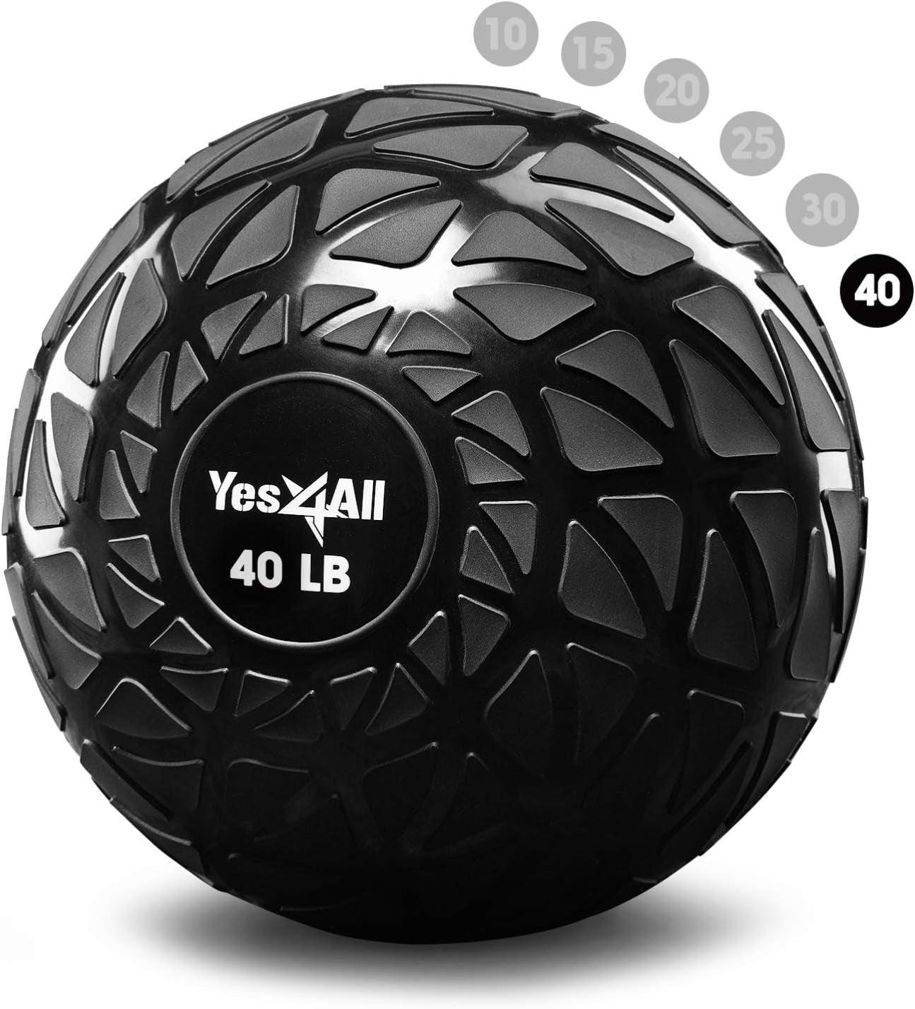 Durable PVC Slam Ball for Strength Training and Core Workouts Alteris