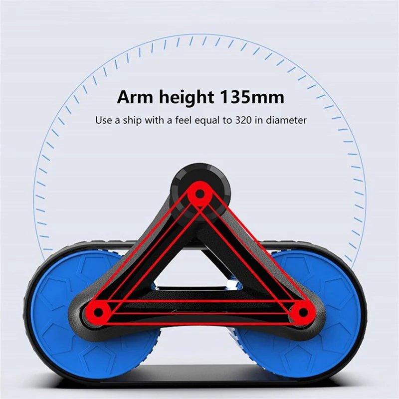 Automatic Rebound Ab Wheel Roller for Core and Waist Training - Alteris