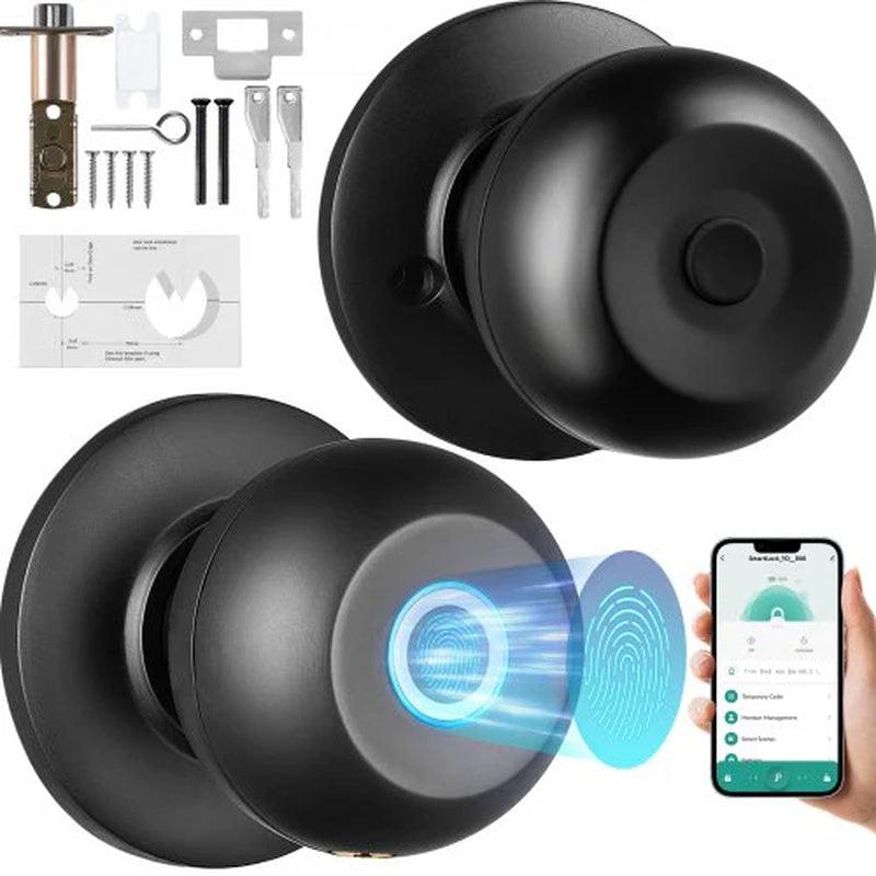 Biometric Smart Door Lock with Bluetooth and Fingerprint Control for Home and Office Alteris