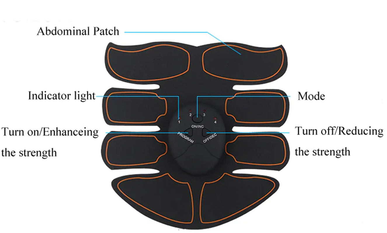 EMS Abdominal Muscle Toner and Fitness Training Belt Alteris