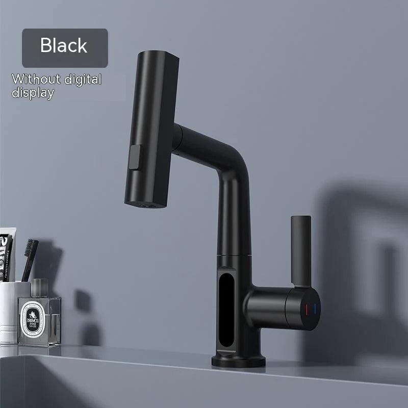 Intelligent Digital Display Pull-Out Basin Faucet with Temperature Control Alteris