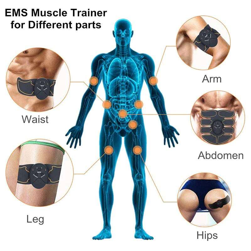 EMS Abdominal Muscle Toner and Fitness Training Belt - Alteris