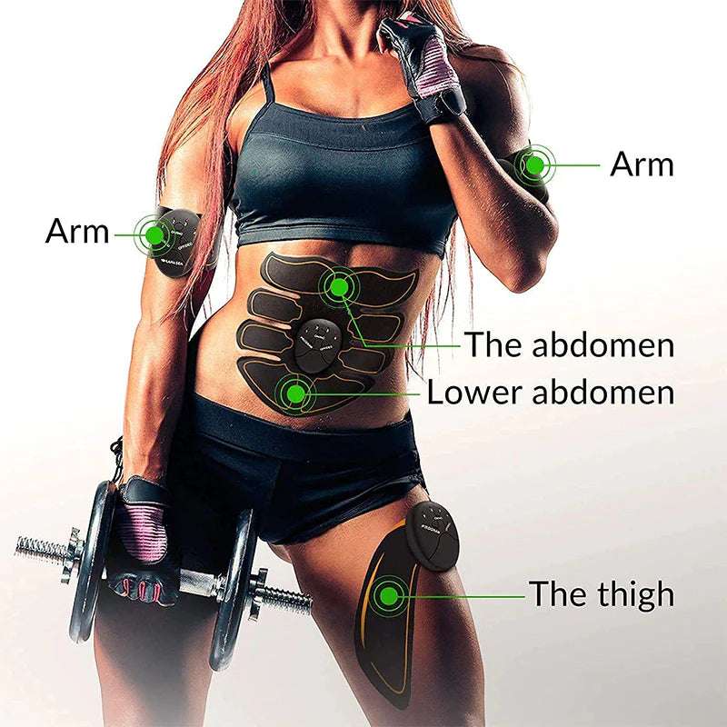 EMS Abdominal Muscle Toner and Fitness Training Belt - Alteris