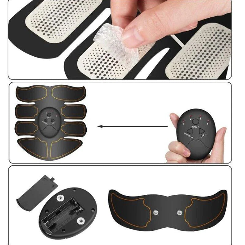 EMS Abdominal Muscle Toner and Fitness Training Belt Alteris