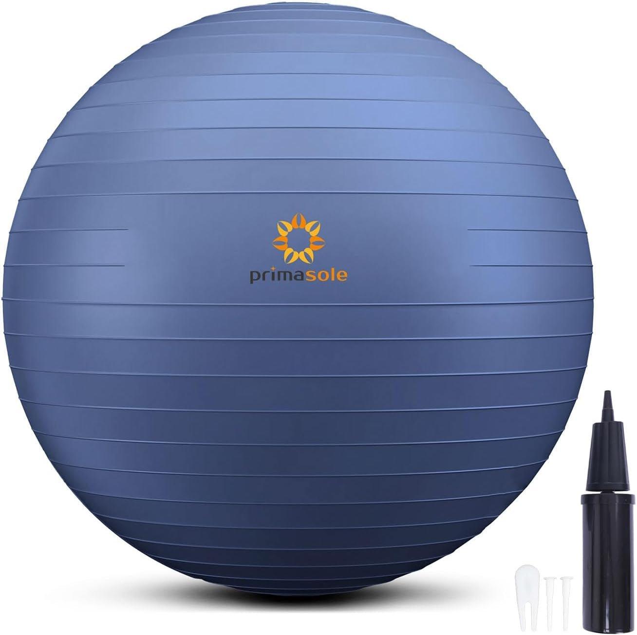 Exercise Ball for Stability Yoga Pilates and Pregnancy with Anti - Burst Design - Alteris