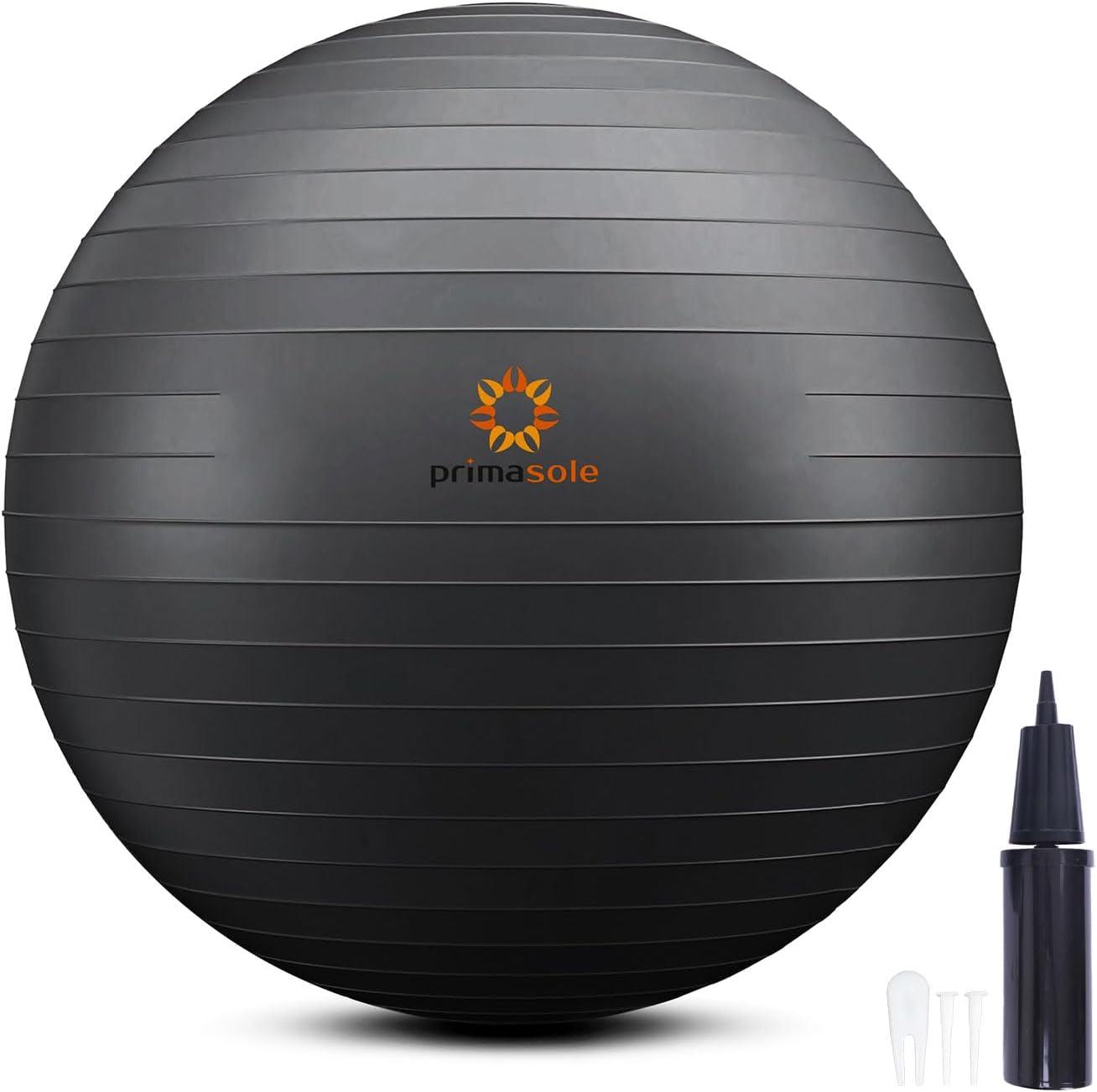 Exercise Ball for Stability Yoga Pilates and Pregnancy with Anti - Burst Design - Alteris