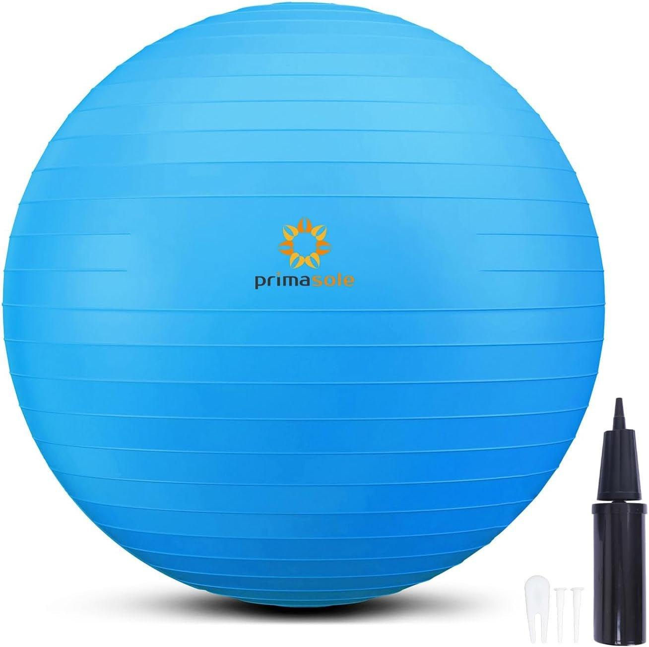 Exercise Ball for Stability Yoga Pilates and Pregnancy with Anti - Burst Design - Alteris