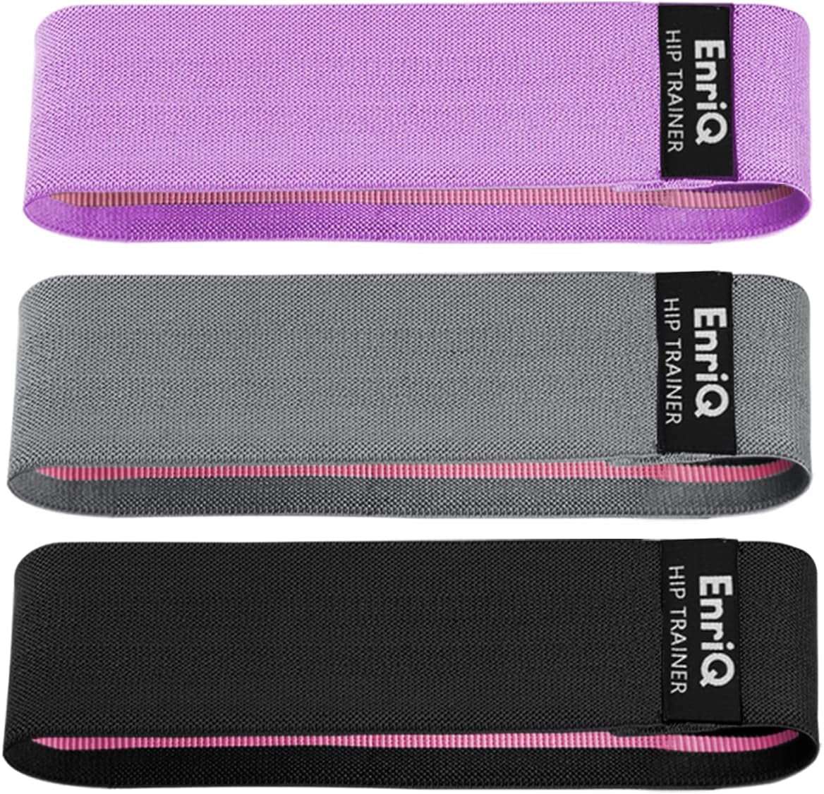 Fabric Resistance Bands for Legs and Glutes Non - Slip Elastic Workout Bands - Alteris