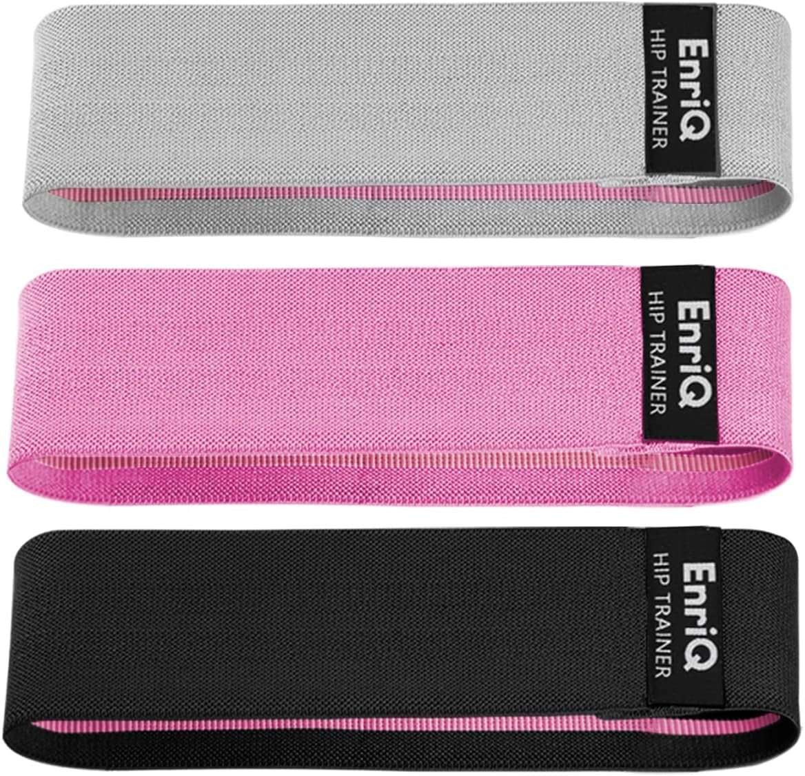 Fabric Resistance Bands for Legs and Glutes Non - Slip Elastic Workout Bands - Alteris