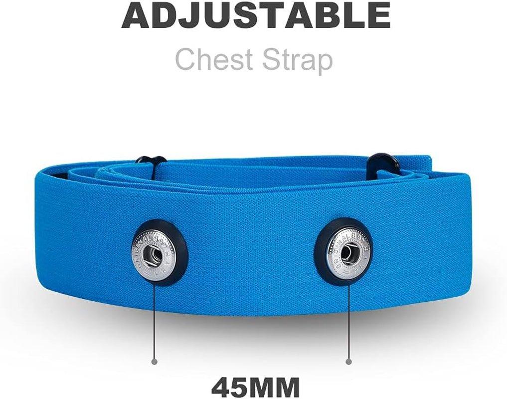 Heart Rate Monitor Chest Strap Replacement for Polar H10 H7 H1 Wahoo Garmin - Alteris