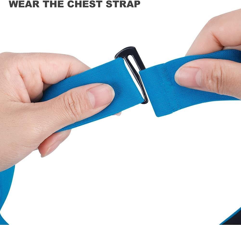 Heart Rate Monitor Chest Strap Replacement for Polar H10 H7 H1 Wahoo Garmin Alteris