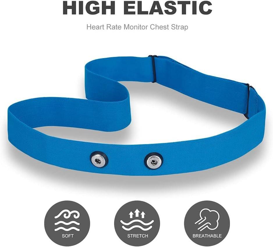 Heart Rate Monitor Chest Strap Replacement for Polar H10 H7 H1 Wahoo Garmin Alteris