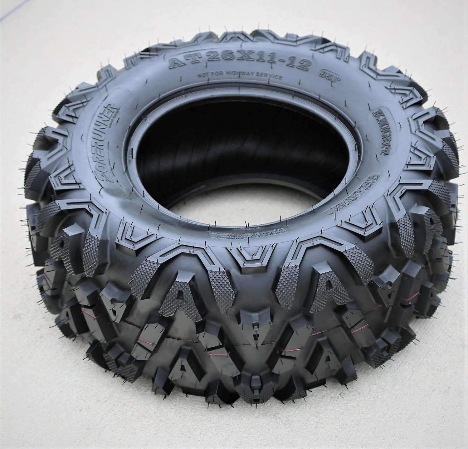 Mud Off - Road Tire for ATV UTV 26x11 - 12 6 - Ply Black Sidewall - Alteris