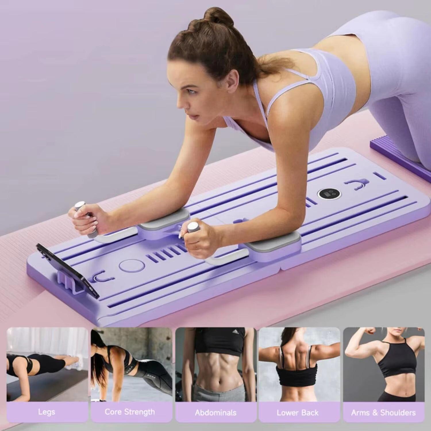 Multifunctional Abdominal Exercise Board with Automatic Rebound Trainer Alteris