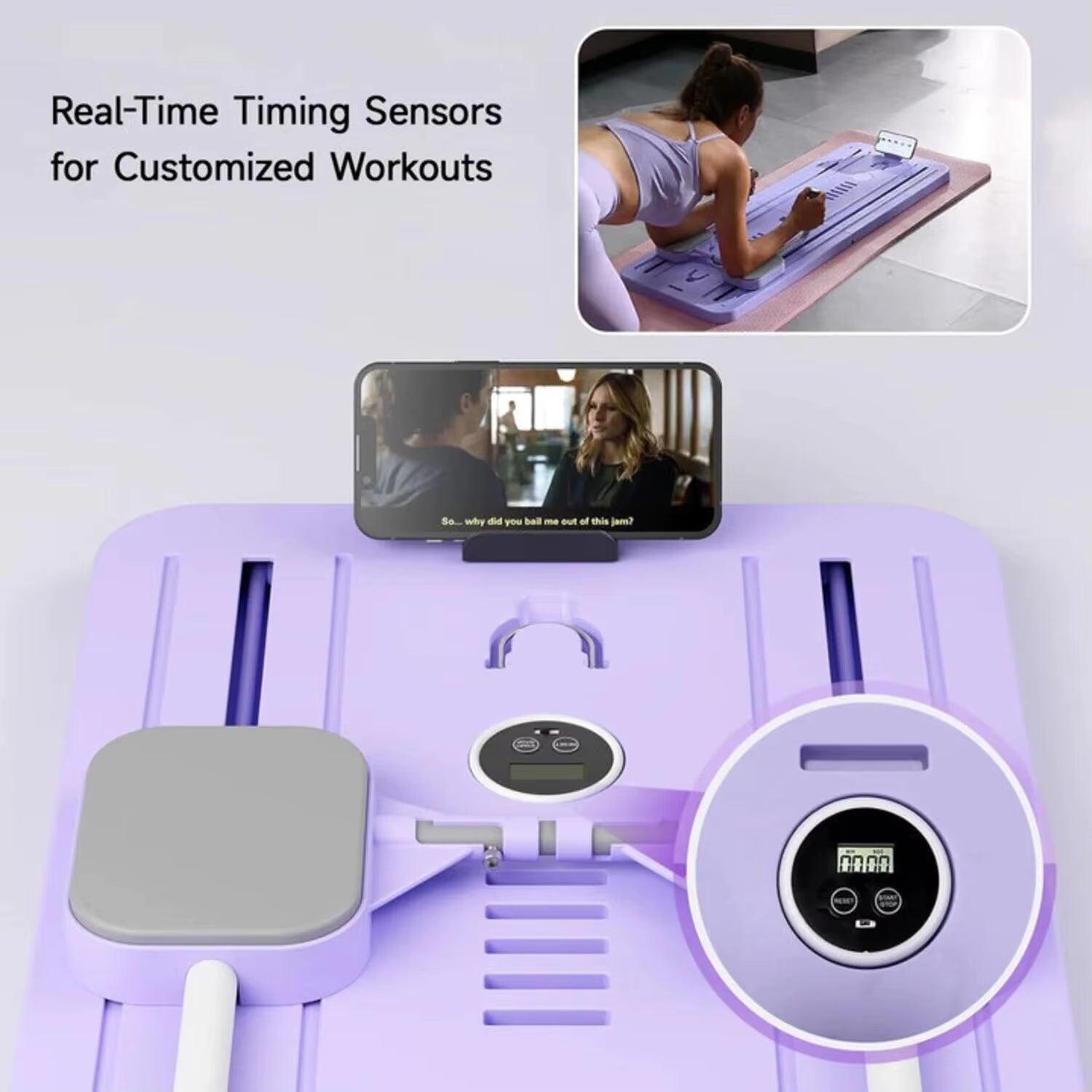 Multifunctional Abdominal Exercise Board with Automatic Rebound Trainer Alteris