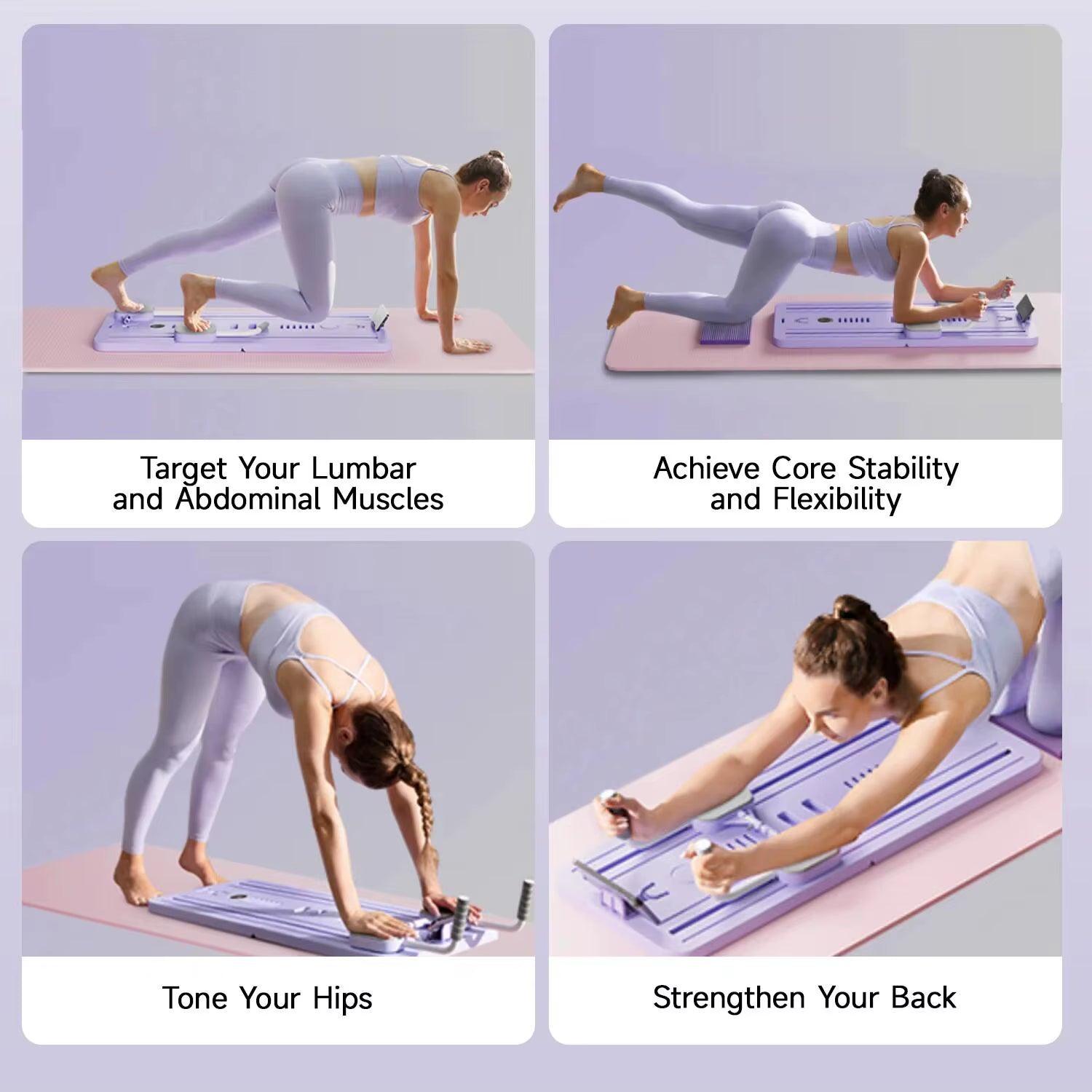 Multifunctional Abdominal Exercise Board with Automatic Rebound Trainer Alteris