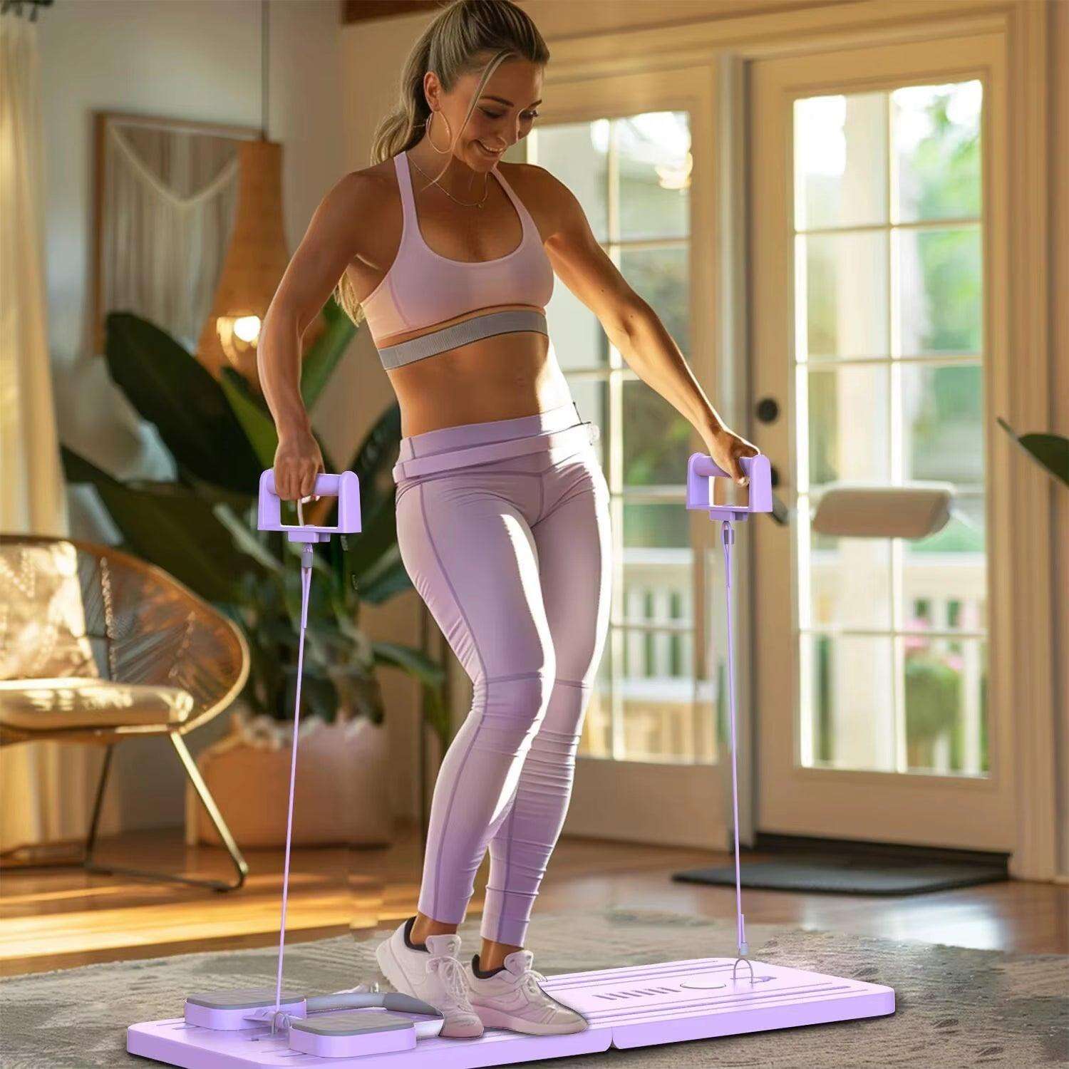 Multifunctional Abdominal Exercise Board with Automatic Rebound Trainer - Alteris