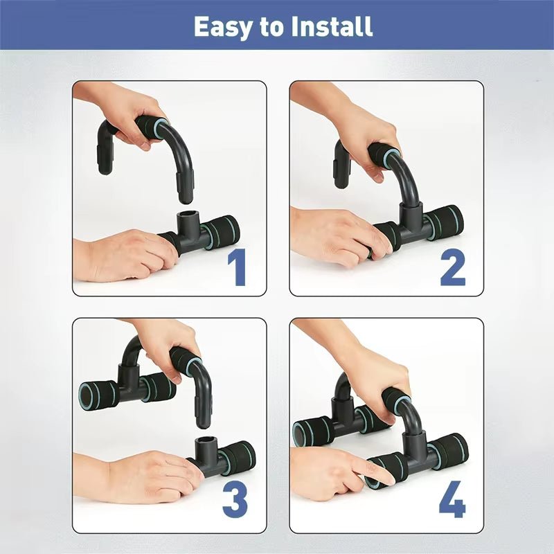 Push - Up Bracket for Chest and Abdominal Muscles Fitness Equipment for Home - Alteris