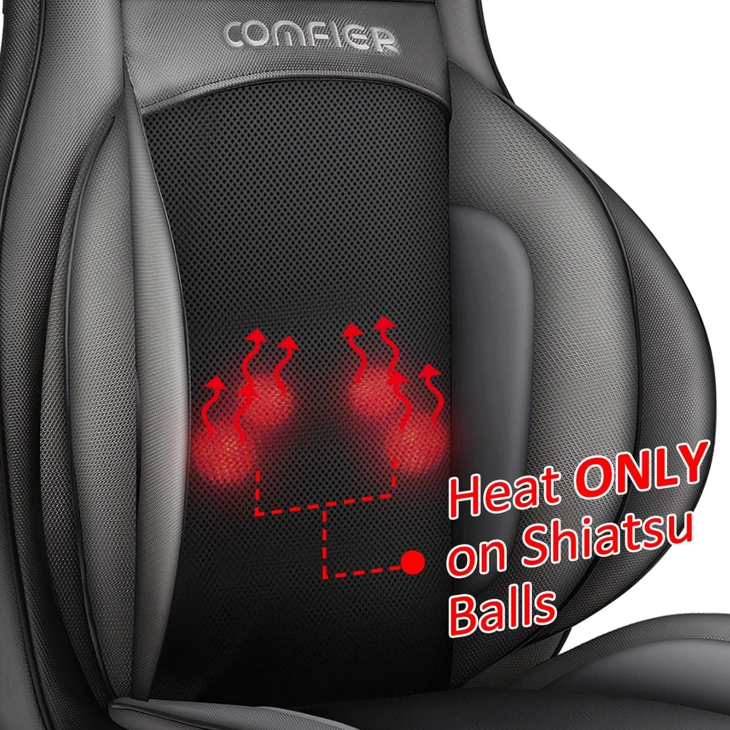Shiatsu Neck and Back Massager with 3D Kneading and Heat Therapy - Alteris