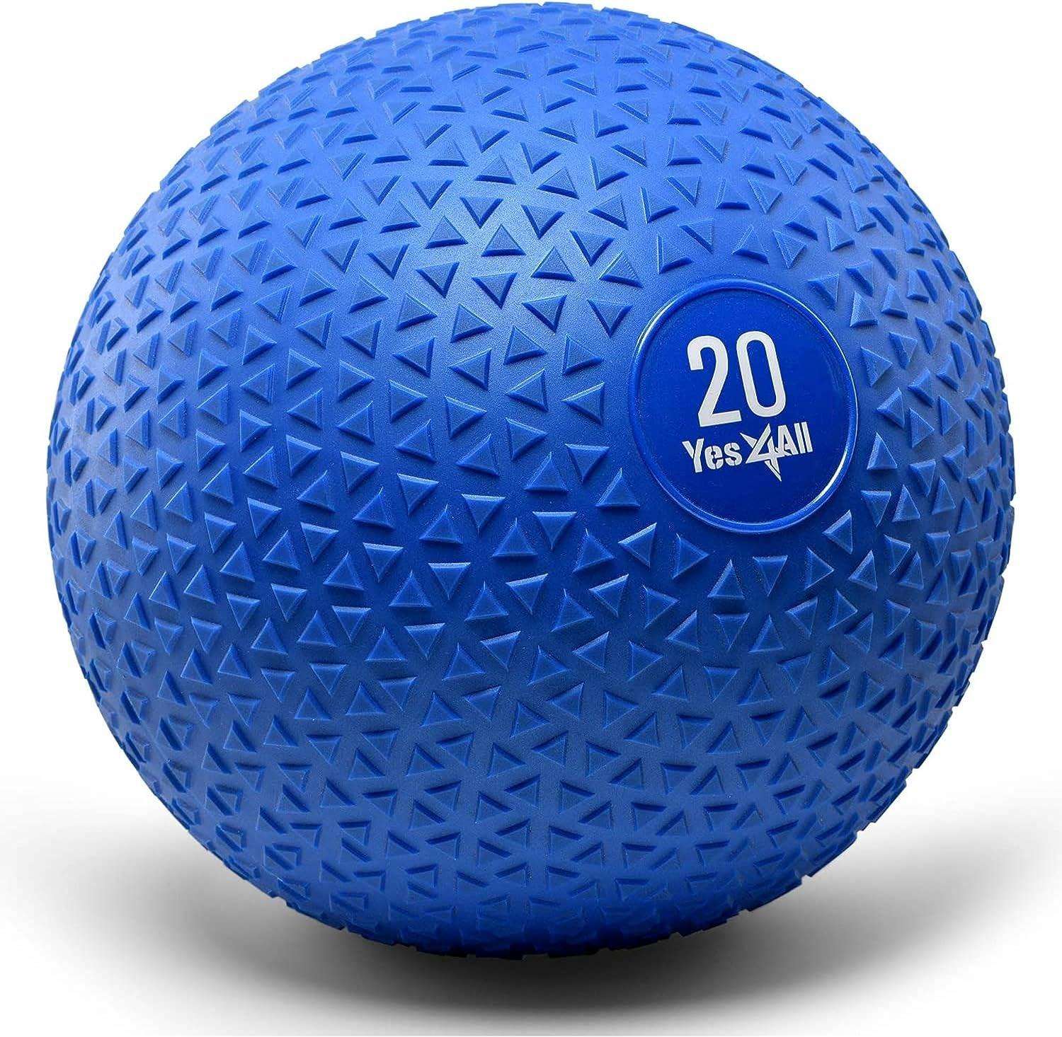 Durable PVC Slam Ball for Strength Training and Core Workouts Alteris