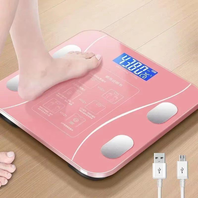 Smart Bluetooth Body Fat Scale with App Synchronization and Body Composition Analyzer Alteris