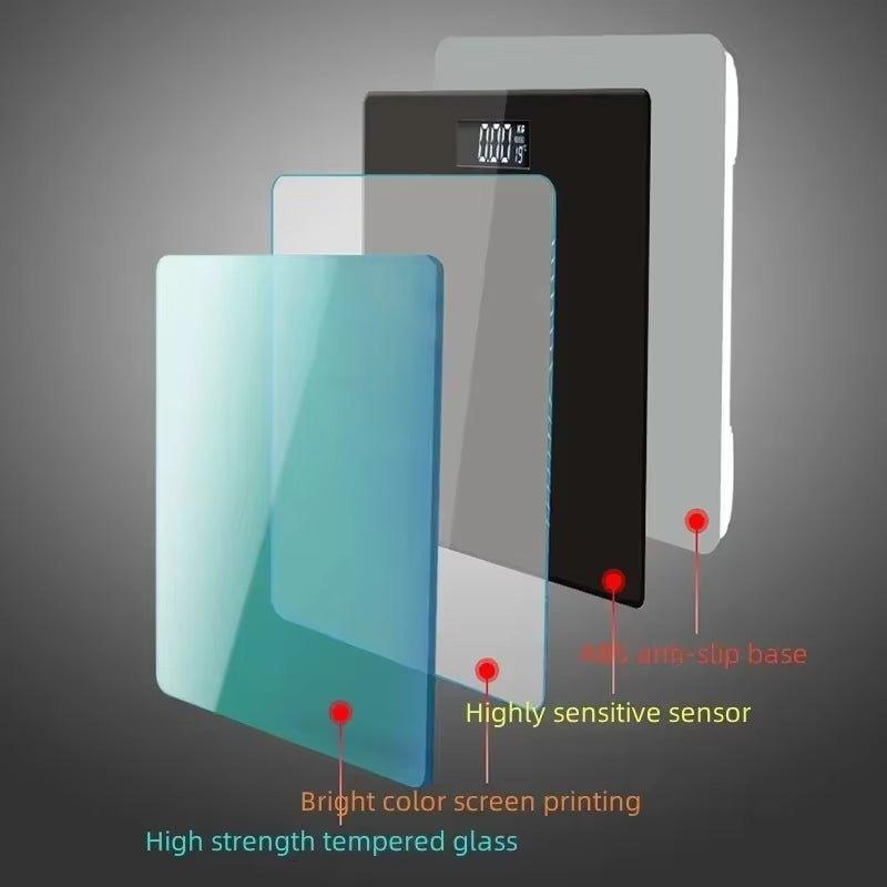 Smart Bluetooth Body Fat Scale with App Synchronization and Body Composition Analyzer Alteris