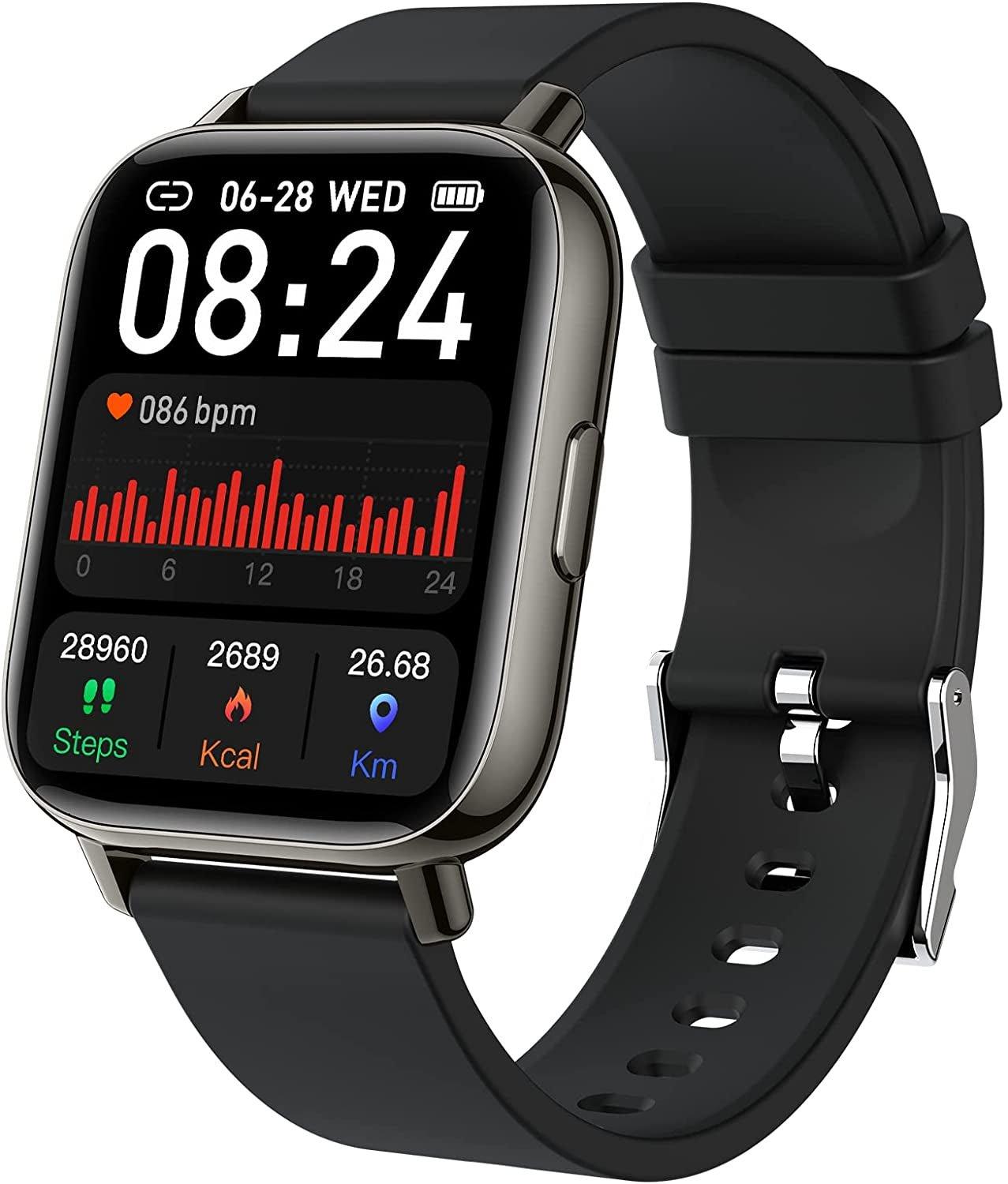 Smartwatch for Men and Women 1.69" HD Touch Screen Fitness Tracker - Alteris