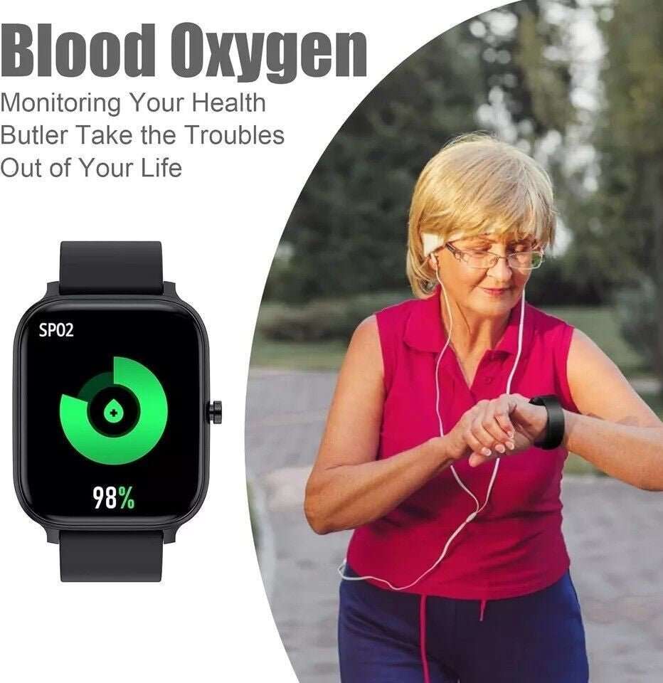 Smartwatch for Women and Men Compatible with iPhone and Android - Alteris