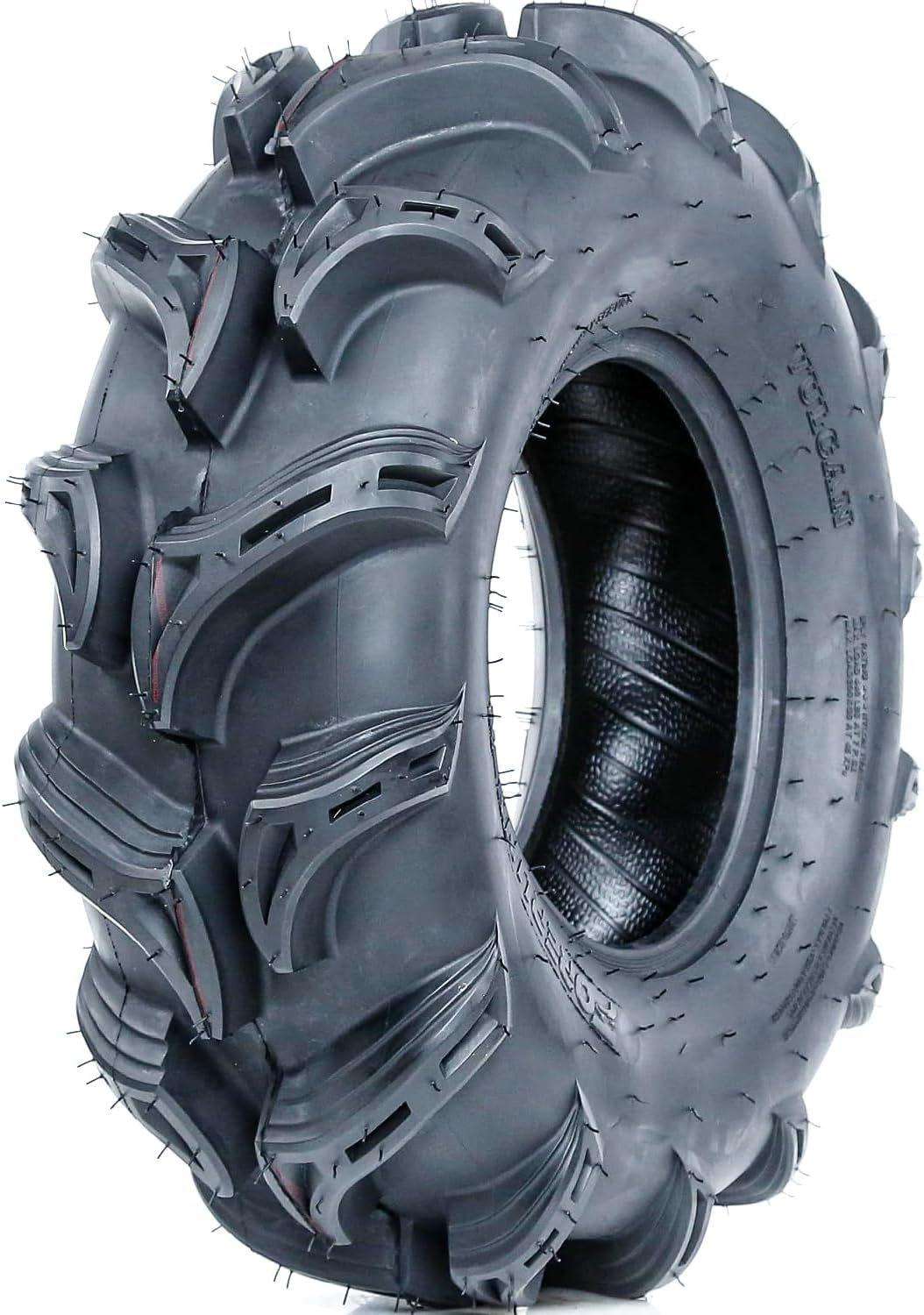Vulcan M/T ATV UTV Mud Off - Road Tire - 28X11.00 - 14 28X11 - 14 28X11X14 58F Load Range 6 Ply BSW Black Side Wall - Alteris