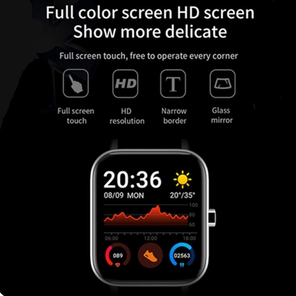 Waterproof Fitness Tracker Smartwatch with Heart Rate and Sleep Monitor - Alteris