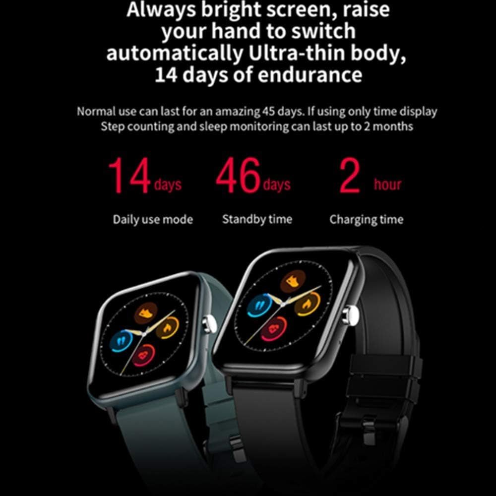Waterproof Fitness Tracker Smartwatch with Heart Rate and Sleep Monitor - Alteris