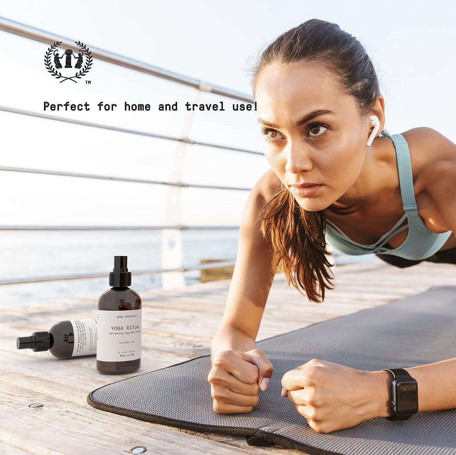 Yoga Ritual Aromatic Mat Cleaner with Essential Oils Eucalyptus Mint - Alteris