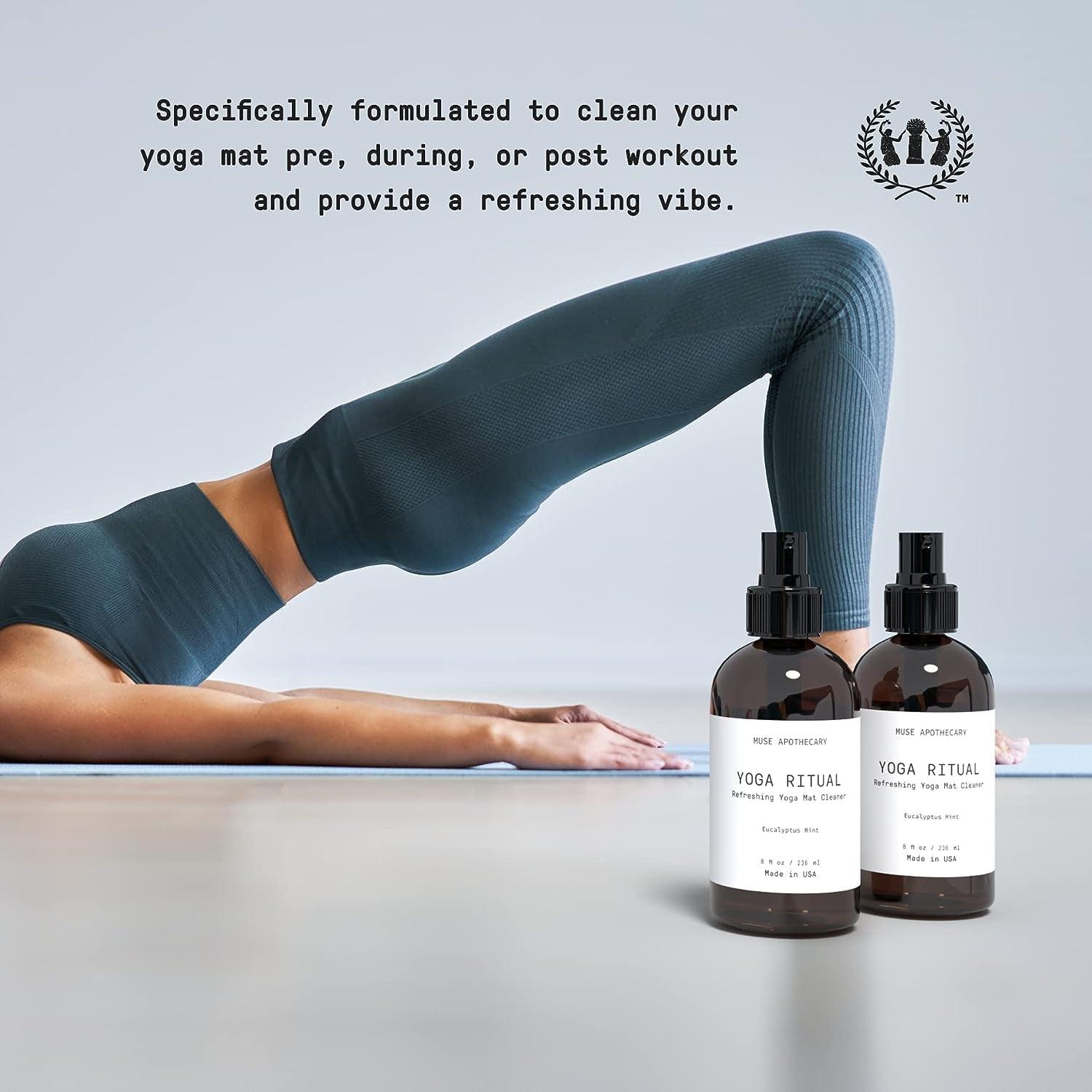 Yoga Ritual Aromatic Mat Cleaner with Essential Oils Eucalyptus Mint - Alteris