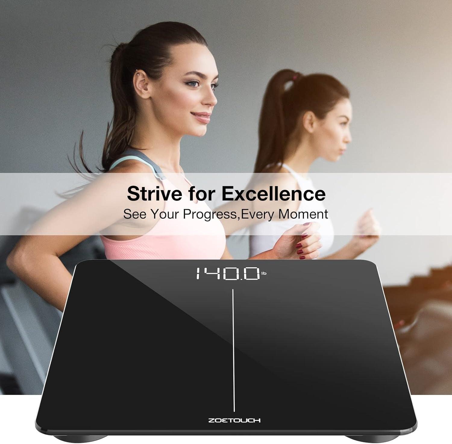 Bluetooth Smart Body Weight Scale with BMI Tracking Alteris