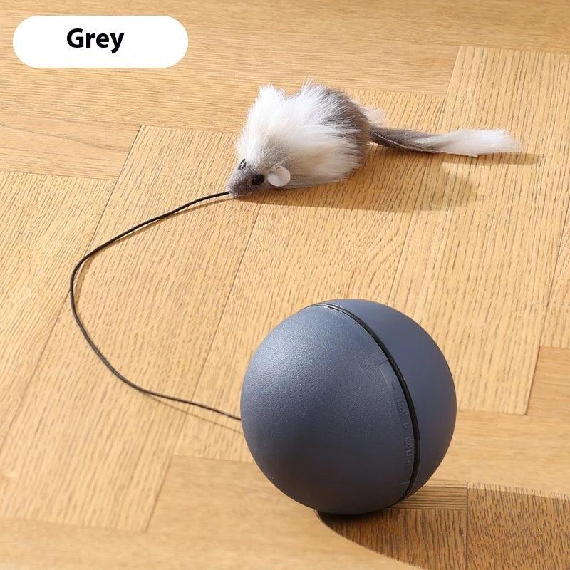 Automatic Electric Mouse Teaser Ball for Cats and Dogs with Intelligent Rolling Action Alteris