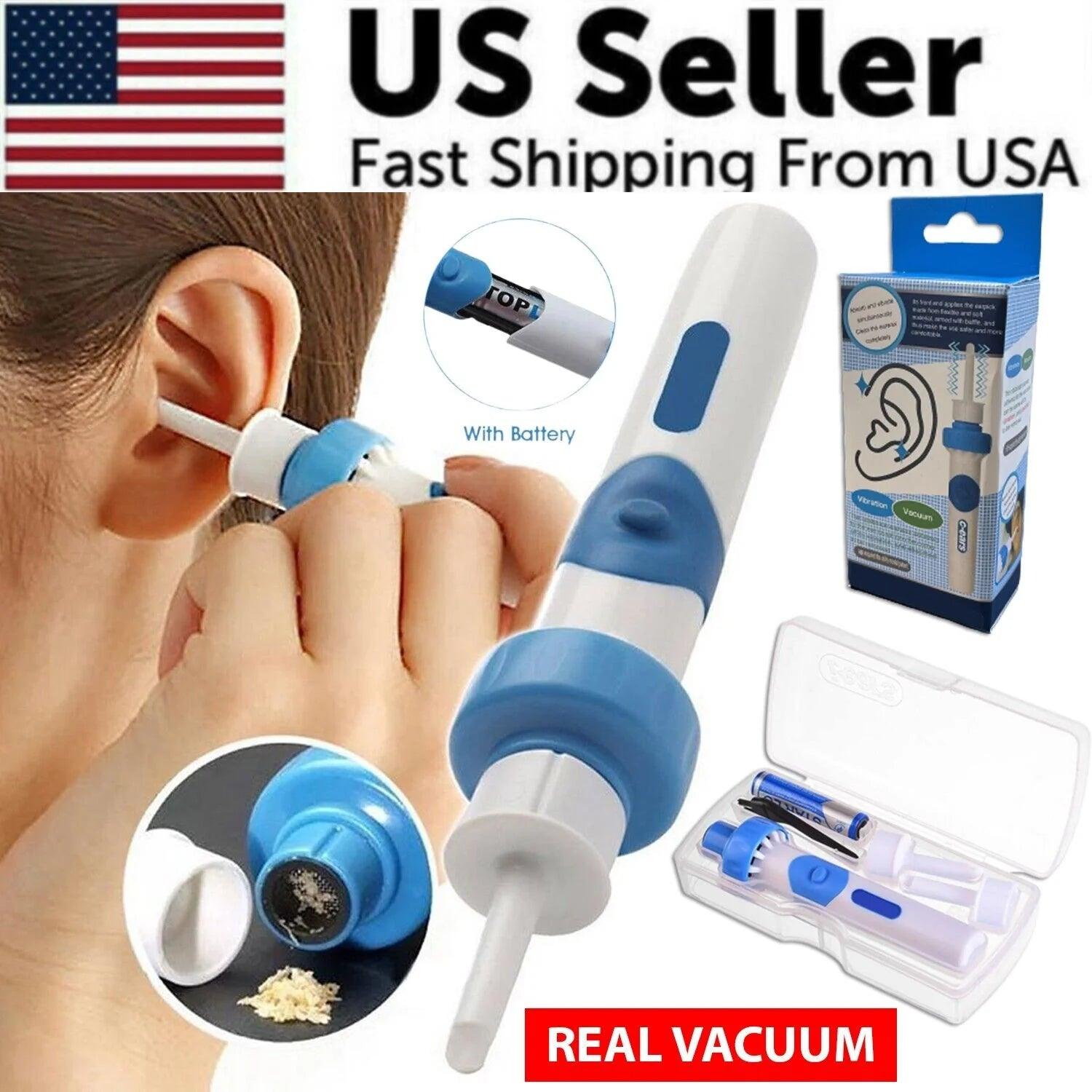 Electric Cordless Ear Cleaner with Painless Wax Removal Function Alteris